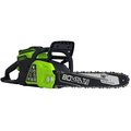 Greenworks Pro Brushless Chainsaw, 25 Ah, 80 V Battery, LithiumIon Battery, 28 in Cutting Capacity 2014002AZ